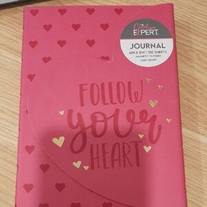 Creative Expert Pink Heart Journal